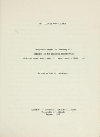 New Constitution Adobted