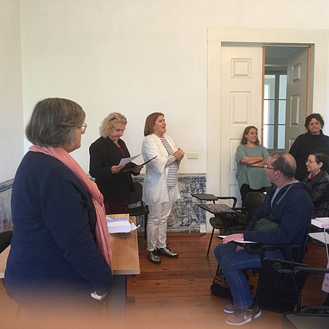 WORKSHOP DESAFIOS DA ESCRITA- BIBLIOTECA M PÓVOA  STª IRIA