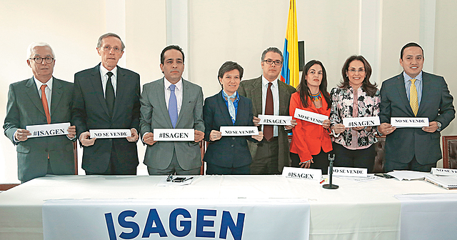 se vende la totalidad de ISAGÉN