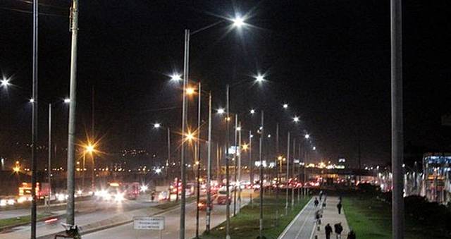 Primera ciudad iluminada