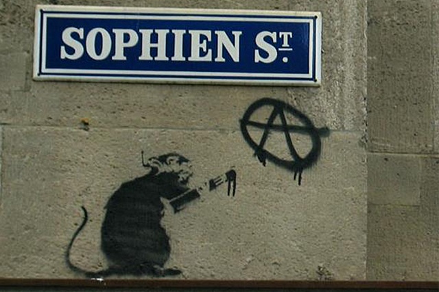 Banksy Rat - Berlin