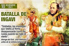 LA BATALLA DE INGAVI