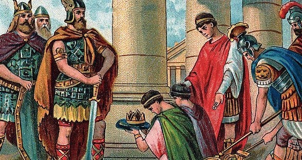 Empire Romain d'Occident disparait