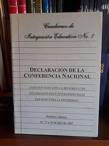 Conferencia Nacional «Atención Educativa a Menores con Necesidades Educativas Especiales: Equidad para la Diversidad»