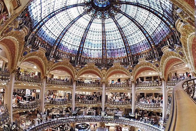 INTERIOR DE LAS GALERÍAS LAFAYETTE
