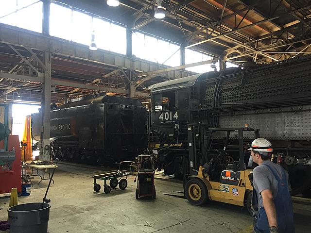 UP No. 4014 "Big Boy" Restoration Start