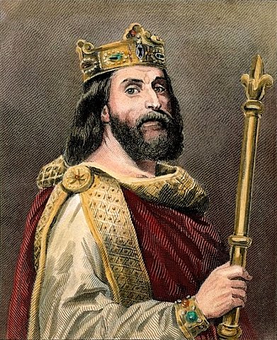Louis II hérite de l'Italie et du titre impérial