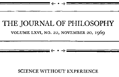 Science Without Experience