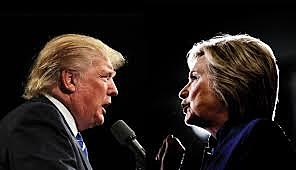 Trump v Clinton Presidential Campaign