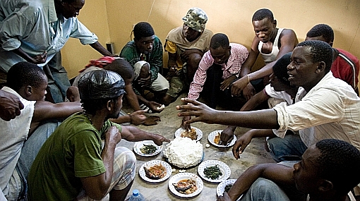 guardería - comedor comunitario en Afica