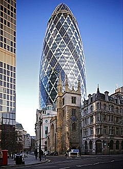 Swiss Re Tower-Sir Norman Robert Foster