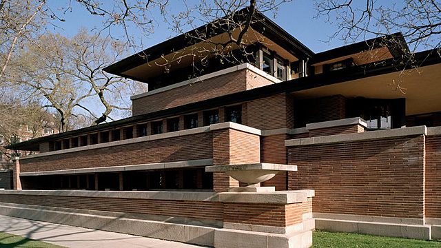 Frank Lloyd Wright - Prairie Houses (Robie House)