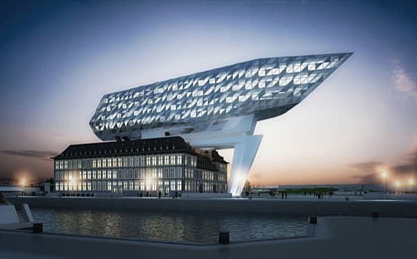 Zaha Hadid - Sede de la Autoridad Portuaria de Amberes