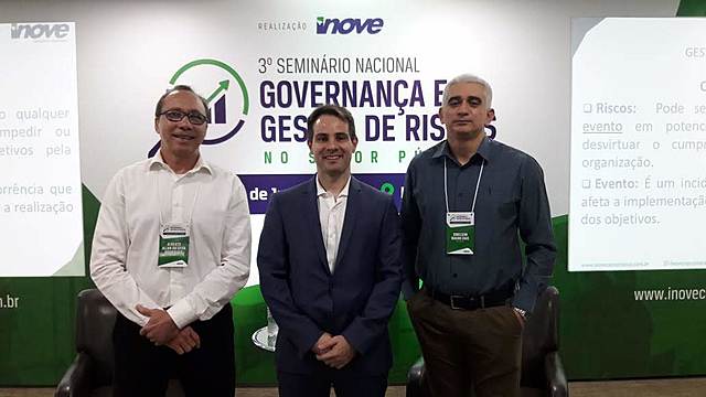 Participação no 3º Seminário Nacional de Governança e Gestão de Riscos