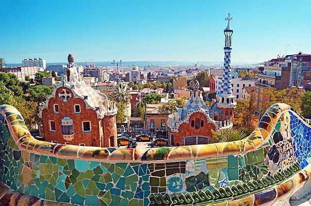 Parque Güell - Barcelona, España