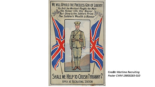 World War 1 Recruitment Posters