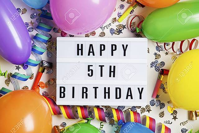My 5th birthday