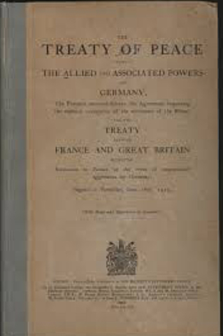 The Treaty of Versailles