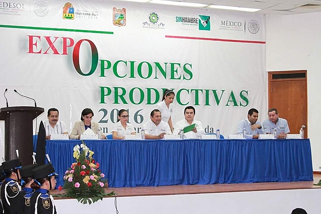 Coordinación de la Expo Opciones Productivas