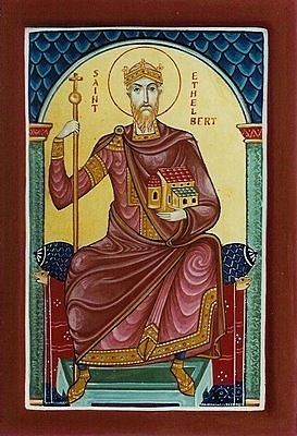 Aethelbert de Kent est baptisée