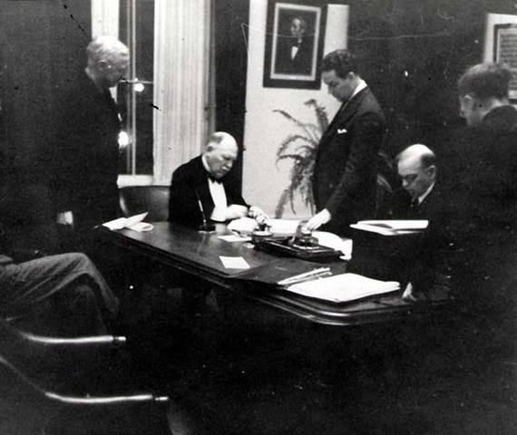 Sigining of the BCATP