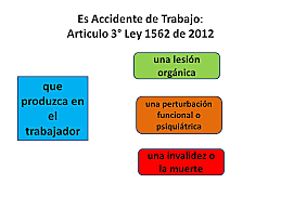 artículo 3 ley 1562 del 2012