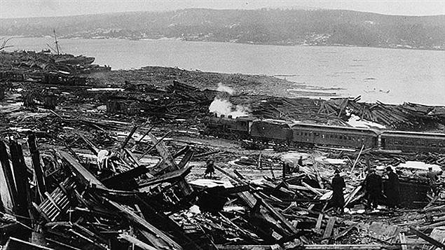The Explosion In Halifax Harbour (-2)