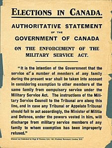 + Conscription/ Military Service Act (-1)