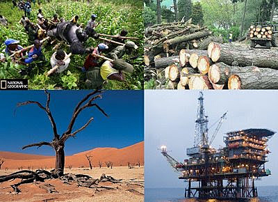 Explotación de los recursos naturales