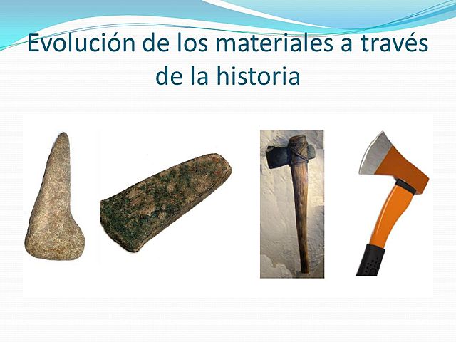 Evolucion de los materiales