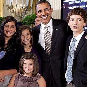 President Barack Obama signed bill S.2781 Rosa' Law