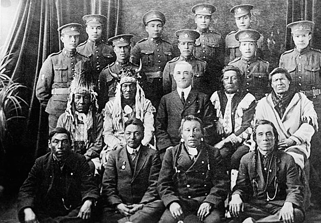 First nations veterans