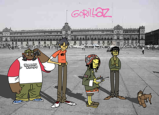 Concierto Gorilaz Cdmx