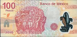 Billete conmemorativo al centenario de la Revolución