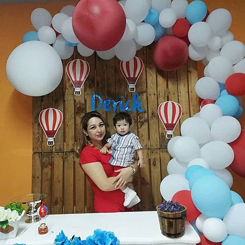 El Bautizo y primer año de mi bebe Derick