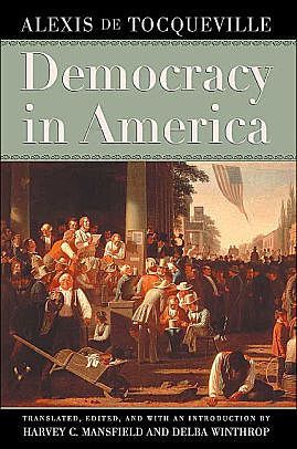 'Democracy in America' published by Alexis de Tocqueville