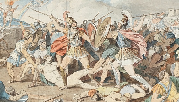 Comienzo de la Guerra de Troya