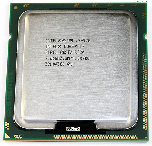 Intel Core i7 (Nehalem) Modelo 920
