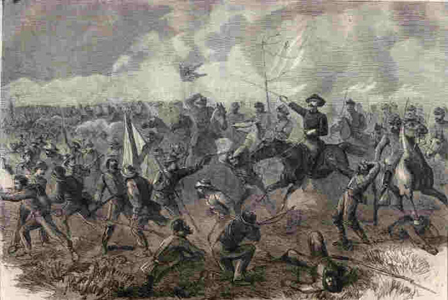 Lee leads troops in Battle of Mine Run (Inconclusive)