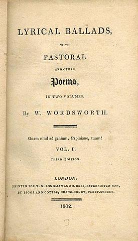 ·"Lyrical Ballads" by William Wordsworth