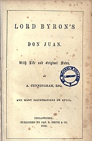 "Don Juan" by Lord Byron