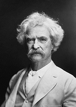 Mark Twain was born