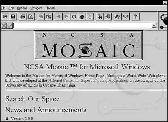 Web browsers: mosaic