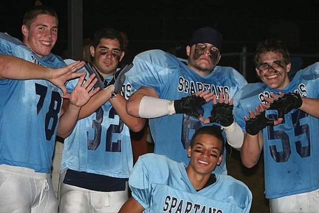 Best Friends. During senior year football season