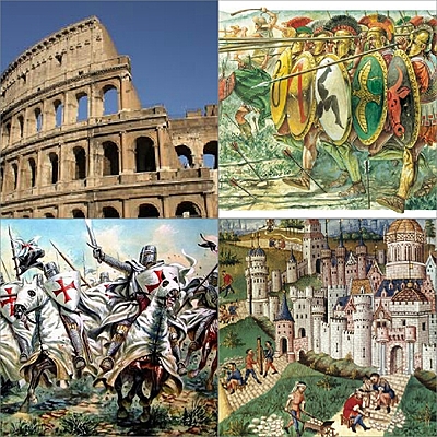 Timeline: La Edad Antigua y La Edad Media