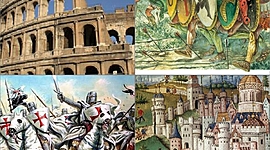 Timeline: La Edad Antigua y La Edad Media