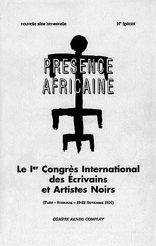 Crea junto a Alioune Diop la revista “Présence africaine”