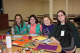 My Girl Scout troop started a Girl Scout troop at Cedars