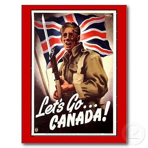 Canada joined Brittan in WW1