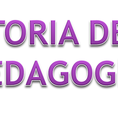 Timeline: HISTORIA DE LA PEDAGOGÍA
